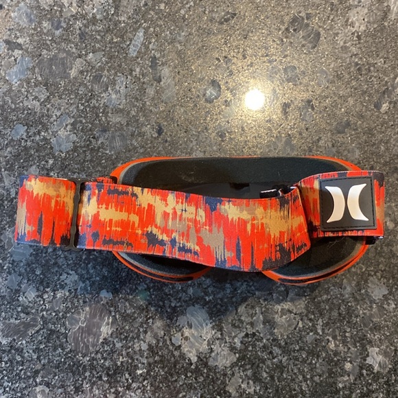 Hurley Ski Snowboard Winter Snow Goggles Adult Unisex Orange - Picture 6 of 8
